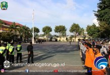 Apel Gelar Pasukan Dalam Rangka Operasi Lilin Semeru 2020 Polres Magetan – Dinas Komunikasi dan Informatika Kab. Magetan