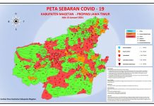 Update Peta Persebaran Covid-19 di Kabupaten Magetan, Per Tanggal 13 Januari 2021 Pukul 19.00 WIB – Dinas Komunikasi dan Informatika Kab. Magetan