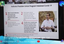 Rakor Penanganan dan Pelaksanaan Vaksinasi Covid-19 di Provinsi Jawa Timur – Dinas Komunikasi dan Informatika Kab. Magetan