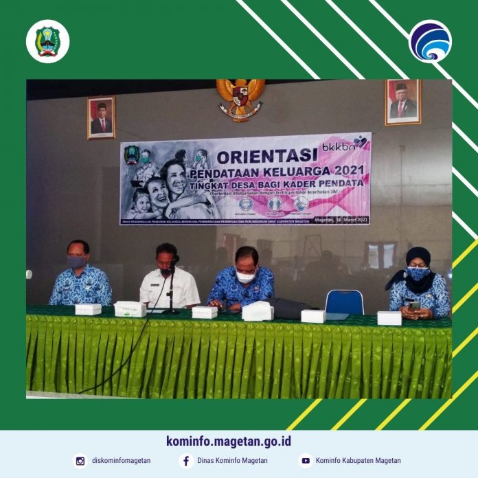 Orientasi dan Pembinaan Kader Pendataan Keluarga 2021 – Dinas Komunikasi