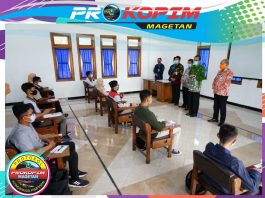 Tes Masuk Calon Mahasiswa Baru ATK Magetan