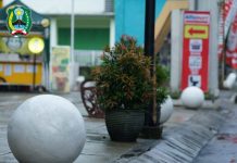 Bola Beton Perindah Estetika Kota – Dinas Komunikasi dan Informatika Kab. Magetan