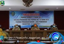 Bagian PBJ Pemkab Magetan Gelar Sosialisasi Perpres terbaru tentang Pengadaan Barang/Jasa – Dinas Komunikasi dan Informatika Kab. Magetan