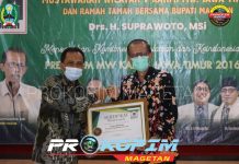 MALAM PENYAMBUTAN DELEGASI MUSYAWARAH WILAYAH V KAHMI MW. JAWA TIMUR DAN RAMAH TAMAH BERSAMA BUPATI MAGETAN