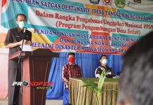 Pembukaan Pelatihan Satgas Destanasif (Desa Tangguh Bencana Komprehensif)