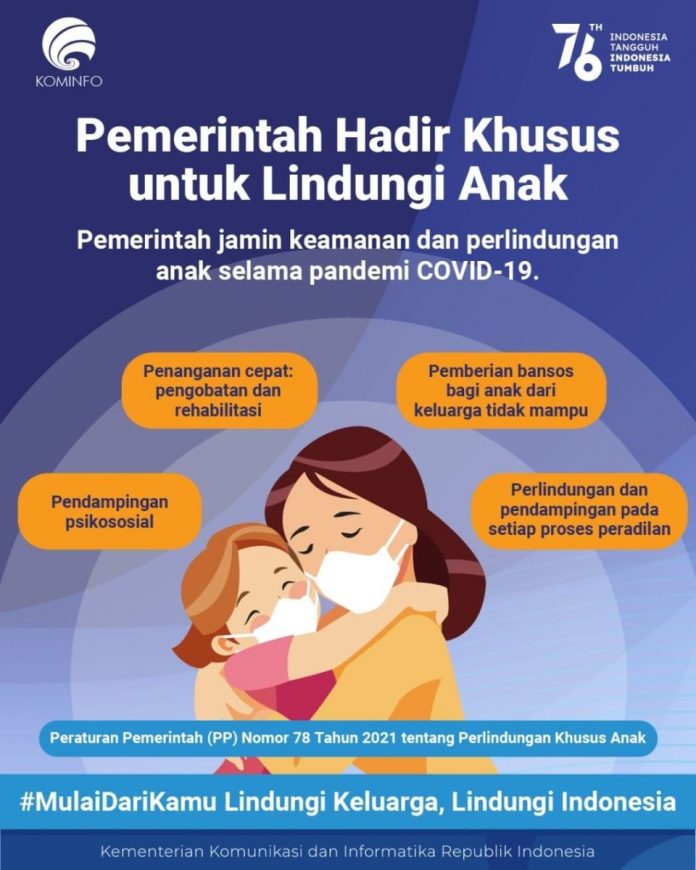 Pemerintah Tegaskan Perlindungan untuk Anak Korban COVID-19 – Dinas Komunikasi