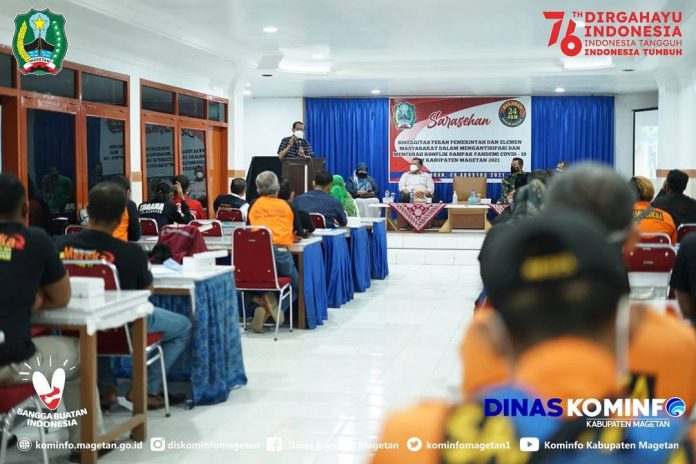 Sarasehan Sinergitas Peran Pemerintah dan Elemen Masyarakat di Masa Pandemi