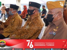 MOMENTUM PENGHORMATAN KEPADA PARA PERINTIS KEMERDEKAAN, VETERAN, PURNAWIRAWAN, WREDATAMA, WARAKAWURI, ANGKATAN ’45 Dan GENERASI MUDA TAHUN 2021