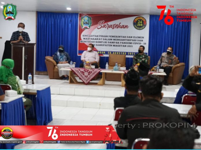 Sarasehan Sinergitas Peran Pemerintah dan Elemen Masyarakat di Masa Pandemi