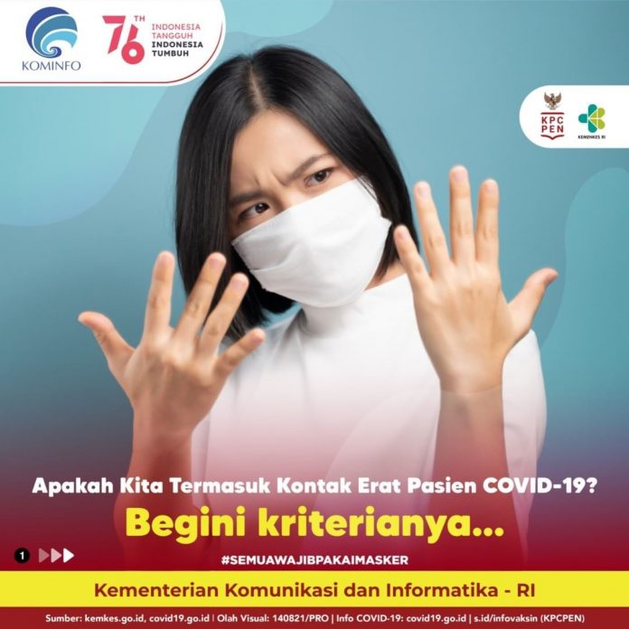 Bingung, Apakah Kita Termasuk “Kontak Erat” Dengan Pasien Covid-19? –