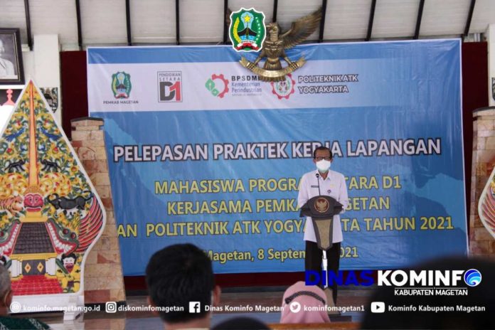 Kabupaten Magetan Menjadi Jujukan Praktek Kerja Lapangan, Mahasiswa ATK Yogyakarta
