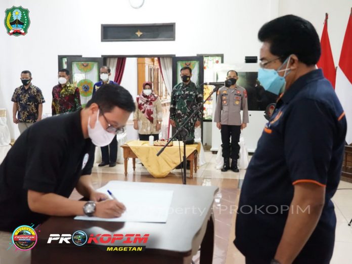 Pengurus Cabor Baru Diharap Bisa Menciptakan Sport Tourism di Magetan