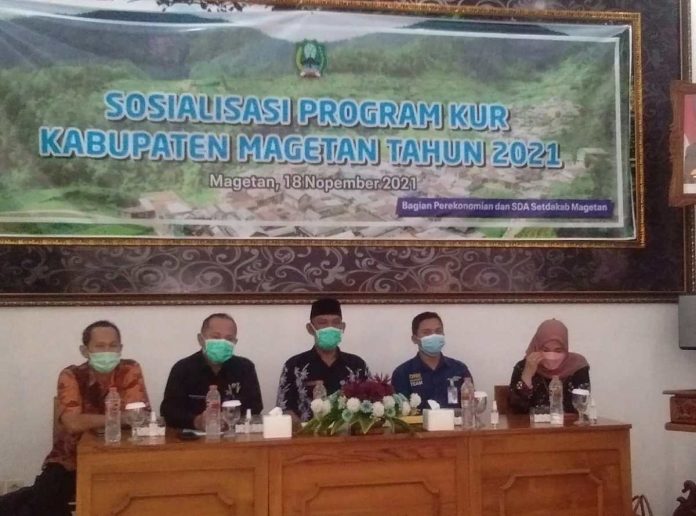 Sosialisasi Program KUR, Kepala Bagian Perekonomian dan SDA Setdakab Magetan