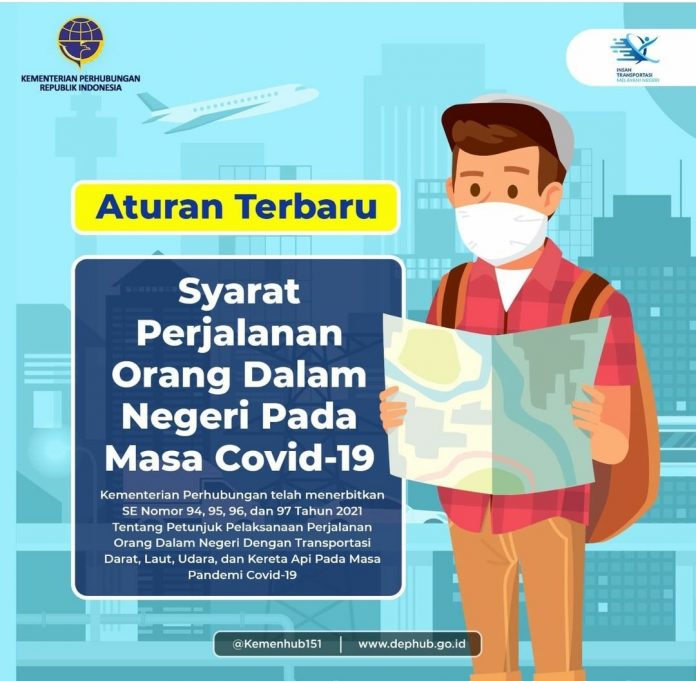 Kemenhub Kembali Sesuaikan Syarat Perjalanan Dalam Negeri – Dinas Komunikasi