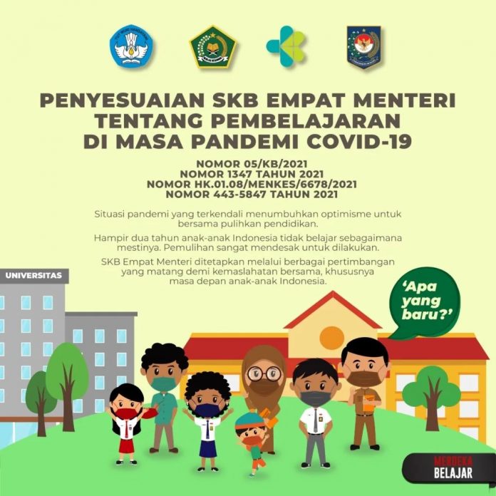 PTM Terbatas Bagi Sekolah di Semester Genap Tahun 2022 –
