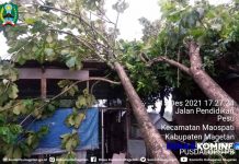 Waspada Puting Beliung – Dinas Komunikasi dan Informatika Kab. Magetan