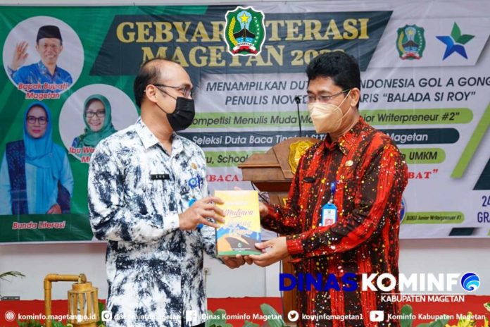 Puncak Gebyar Literasi, Magetan Rilis Buku Sejarah Desa – Dinas