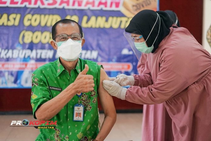 VAKSINASI BOOSTER TINGKATKAN IMUNITAS - BAGIAN PROTOKOL DAN KOMUNIKASI PIMPINAN
