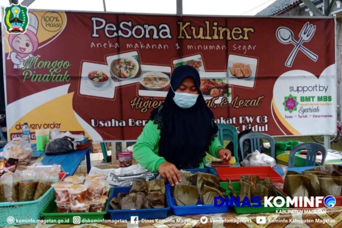 Kreativitas Emak-Emak di Panggung Barat, Bikin Lapak Pesona Kuliner –
