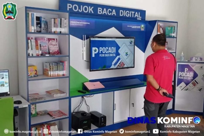 Ayo Ke Pojok Baca Digital di Pasar Baru – Dinas
