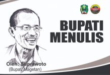 Bupati Menulis – Rekor Muri Bukan Tujuan