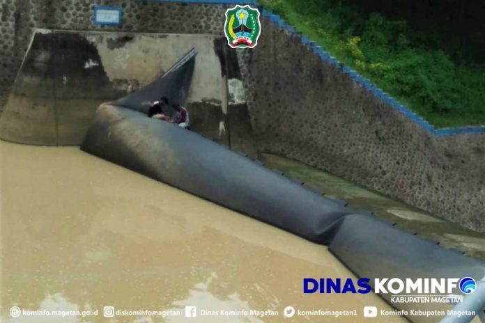 Dua Bendung Karet di Magetan Sobek, Butuh Anggaran 10 M