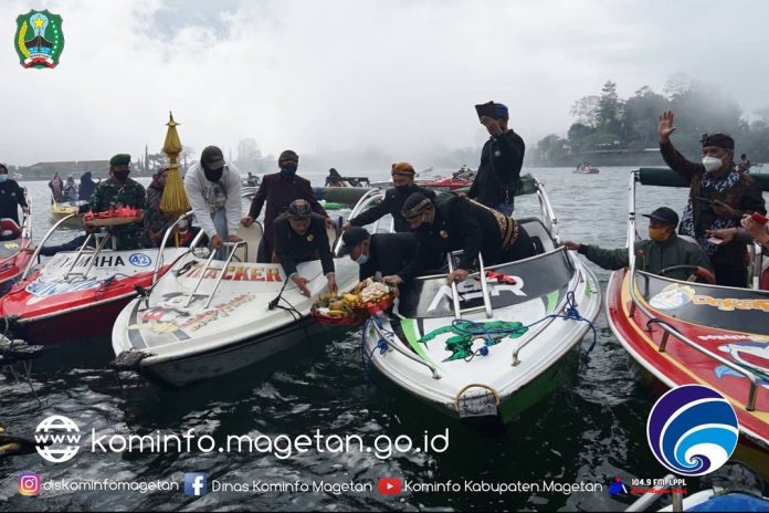 Larung Sesaji di Masa Pandemi, Telaga Sarangan Sementara Ditutup Selama