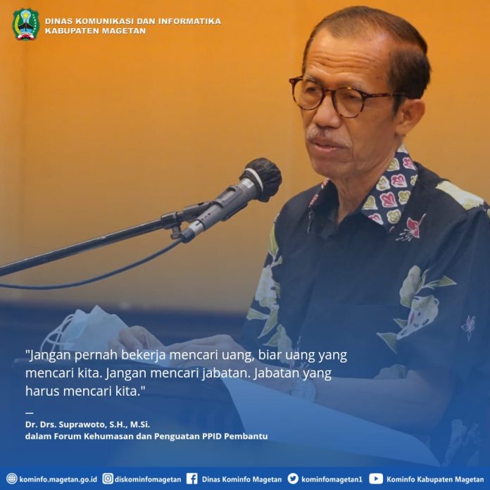 Bupati Magetan Ajak Para ASN untuk Menulis Tinta Emas –