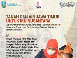 Asal Air dan Tanah Jatim yang Dibawa ke IKN – Dinas Komunikasi dan Informatika Kab. Magetan