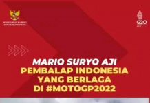 Anak bangsa berlaga di kejuaraan dunia balap motor Grand prix kelas Moto3, ialah…