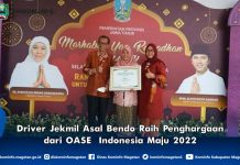 Driver Jekmil Asal Bendo Raih Penghargaan dari OASE Indonesia Maju 2022 – Dinas Komunikasi dan Informatika Kab. Magetan