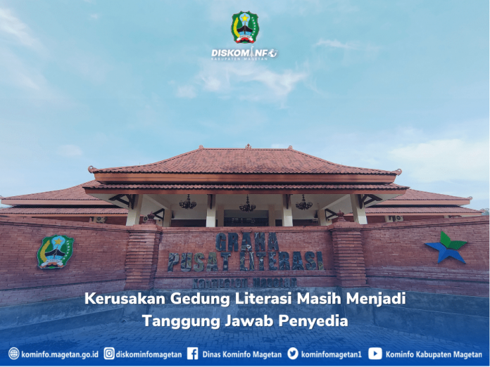 Kerusakan Gedung Literasi Masih Menjadi Tanggung Jawab Penyedia – Dinas