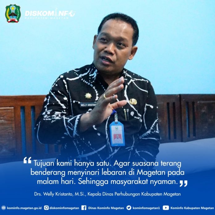 Sambut Lebaran, Dishub Magetan Lakukan Monitoring PJU – Dinas Komunikasi