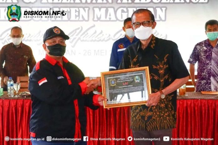 Ngopi Darat Bareng Relawan Ambulance Magetan – Dinas Komunikasi dan