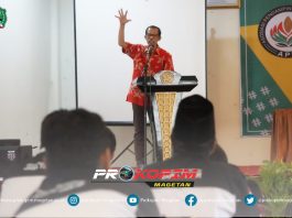 BUPATI BUKA PENINGKATAN KAPASITAS MANDIRI TENAGA PENDAMPING DESA PROFESIONAL (TPP) MAGETAN