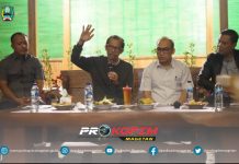 PERCEPAT PENGEMBANGAN EKONOMI WILAYAH, BUPATI DIALOG DENGAN KEPALA DESA