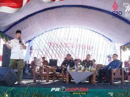 Sosialisasi Gempur Rokok Ilegal di Puncak Blego