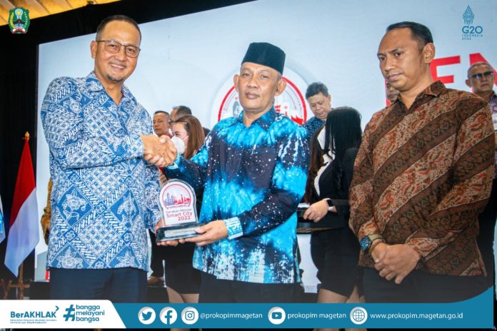 Kabupaten Magetan Raih Penghargaan Program Gerakan Menuju Kota Cerdas (Smart