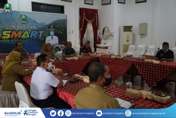 Pemkab Magetan Ikuti Rakor Pengendalian Inflasi Daerah, Kolaborasi Jadi Kunci