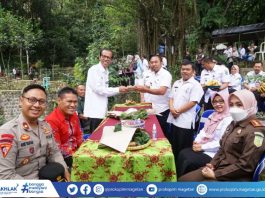 BUPATI LAUNCHING MUSRENBANG TINGKAT KECAMATAN DI SUMBER MOLANG, BEDAGUNG – BAGIAN PROTOKOL DAN KOMUNIKASI PIMPINAN