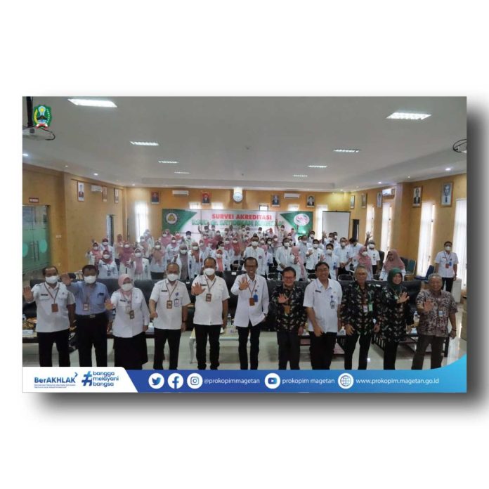 HADIRI AKREDITASI RSDS, BUPATI; TINGKATKAN MUTU SECARA BERKELANJUTAN – BAGIAN