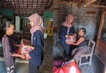 Mahasiswa KKN UNESA Peduli Lansia Kurang Terawat Di Desa Sombo