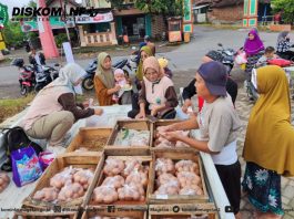 Disnakan Kembali Gelar Bazar Telur Murah – Dinas Komunikasi dan Informatika Kab. Magetan