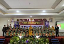 Dihadiri Kepala Kantor Kementerian Agama Kabupaten Magetan, Akhirussanah MI Terpadu Nurul Amal Parang diwarnai suasana haru atas prestasi siswa