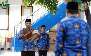 Dinas Komunikasi dan Informatika Kabupaten Magetan Laksanakan Upacara peringatan Hari Kesaktian Pancasila 2024