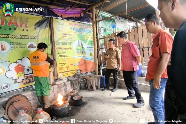 Studi Tiru Pengelolaan sampah berbasis Masyarakat dari Kota Palembang – Dinas Komunikasi dan Informatika Kab. Magetan