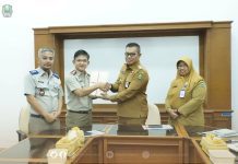 ATR-BPN Magetan Serahkan 400 Sertipikat Aset Pemerintah Daerah Kabupaten Magetan – Dinas Komunikasi dan Informatika Kab. Magetan