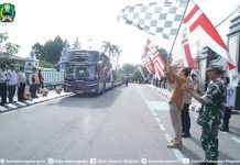 7 Bus Besar Antarkan Diaspora Magetan, Balik Ke Surabaya – Dinas Komunikasi dan Informatika Kab. Magetan