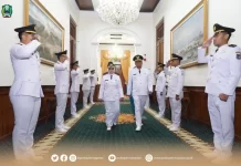 Hj. Nanik Endang Rusminiarti – Suyatni Priasmoro Resmi Menjabat Bupati dan Wakil Bupati Magetan
