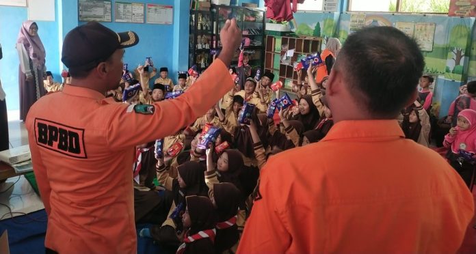 Semarak HKB 2025, BPBD Magetan Gelar Simulasi Bencana di Dua